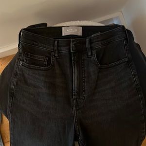 Everlane Cheeky Bootcut Jean, Washed Black